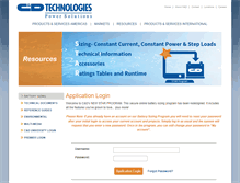 Tablet Screenshot of cdpowercom.net